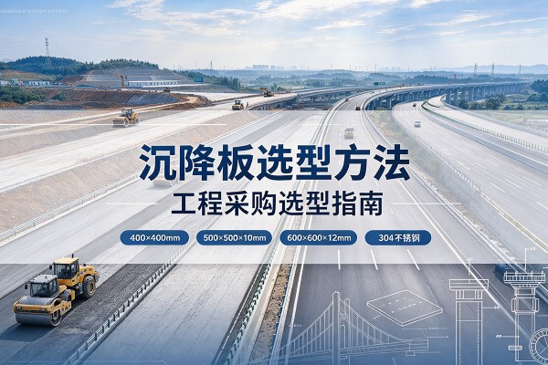 大箐山沉降板选择方法